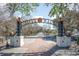 Entrance to Riverwalk with brick pathway and archway at 322 Barn Owl Way, Conway, SC 29527