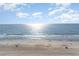 Panoramic view of the ocean and beach from a high vantage point at 1501 S Ocean Blvd. # 1040, Myrtle Beach, SC 29577