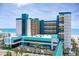 Oceanfront resort with parking and walkway at 1501 S Ocean Blvd. # 1040, Myrtle Beach, SC 29577