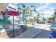 Large water park with multiple slides at 1501 S Ocean Blvd. # 1040, Myrtle Beach, SC 29577