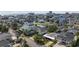 Aerial view of the house and surrounding neighborhood at 405 N 30Th Ave. N, North Myrtle Beach, SC 29582