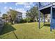 Large grassy backyard with shed and privacy fence at 405 N 30Th Ave. N, North Myrtle Beach, SC 29582
