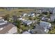 Aerial view showing the home's location near the marsh at 405 N 30Th Ave. N, North Myrtle Beach, SC 29582