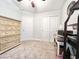 Bedroom with a dresser, desk, and double door closet at 230 Mint Ct., Little River, SC 29566