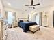 Spacious main bedroom with plush carpeting and ample natural light at 230 Mint Ct., Little River, SC 29566