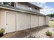 Exterior view of four storage units with numbered doors at 3015 Old Bryan Dr. # 4-8, Myrtle Beach, SC 29577