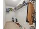 Spacious walk-in closet with ample shelving and hanging space at 5700 Redgum Dr., Myrtle Beach, SC 29579