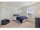 Cozy bedroom with a double bed and plenty of natural light at 5700 Redgum Dr., Myrtle Beach, SC 29579
