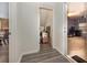 Hallway leading to garage and additional storage at 5700 Redgum Dr., Myrtle Beach, SC 29579