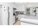 Modern kitchen with stainless steel appliances and ample counter space at 1101 Possum Trot Rd. # C205, North Myrtle Beach, SC 29582