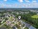 Aerial view shows home's location in a quiet residential neighborhood at 490 Blackberry Ln., Myrtle Beach, SC 29579