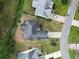 Aerial view of the house and surrounding landscape at 490 Blackberry Ln., Myrtle Beach, SC 29579