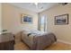 Cozy bedroom with hardwood floors and a ceiling fan at 490 Blackberry Ln., Myrtle Beach, SC 29579