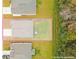 Aerial view of house and lot lines at 338 Spruce Pine Way, Conway, SC 29526