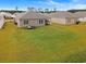 Aerial view of the house and backyard at 338 Spruce Pine Way, Conway, SC 29526