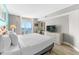 King bed, ocean view, and access to balcony at 2701 S Ocean Blvd. # 1817, North Myrtle Beach, SC 29582