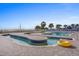 Lazy river pool and hot tub with loungers at 2701 S Ocean Blvd. # 1817, North Myrtle Beach, SC 29582