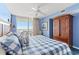 Spacious main bedroom with ocean view and comfortable bedding at 1625 S Ocean Blvd. # 1305, North Myrtle Beach, SC 29582