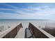 Wooden walkway leading to a pristine beach at 1625 S Ocean Blvd. # 1305, North Myrtle Beach, SC 29582