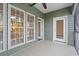 Private balcony with access from living room and bedroom at 84 S Addison Cottage Way # 213, Murrells Inlet, SC 29576