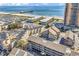 Aerial view of complex near the beach and ocean at 9621 Shore Dr. # G219, Myrtle Beach, SC 29572