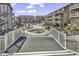 Resort-style pool and hot tub area with bridge access at 9621 Shore Dr. # G219, Myrtle Beach, SC 29572