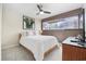 Bright bedroom with a comfortable bed and plenty of natural light at 7300 Porcher Dr. # 8, Myrtle Beach, SC 29572