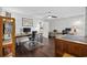 Bright home office with plenty of workspace and natural light at 7300 Porcher Dr. # 8, Myrtle Beach, SC 29572
