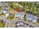 Aerial view of condo building near golf course at 1525 Lantern Rest Dr. # 301, Myrtle Beach, SC 29579