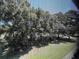 Relaxing view of lush green trees from a screened window at 1525 Lantern Rest Dr. # 301, Myrtle Beach, SC 29579