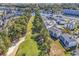 Aerial view of resort community with golf course and waterfront access at 1525 Lantern Rest Dr. # 301, Myrtle Beach, SC 29579