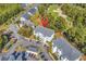Aerial view of condo building near golf course at 1525 Lantern Rest Dr. # 301, Myrtle Beach, SC 29579