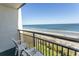 Enjoy breathtaking ocean views from this private balcony at 6804 N North Ocean Blvd. # 933, Myrtle Beach, SC 29572