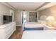 Two double beds in a bedroom, with a view into the hallway at 6804 N North Ocean Blvd. # 933, Myrtle Beach, SC 29572