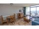 Bright living room with ocean view, featuring comfortable seating and dining area at 6804 N North Ocean Blvd. # 933, Myrtle Beach, SC 29572