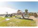 Beachfront playground with playset and cornhole at 6804 N North Ocean Blvd. # 933, Myrtle Beach, SC 29572