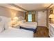 Bedroom with two double beds and access to balcony at 6804 N North Ocean Blvd. # 933, Myrtle Beach, SC 29572