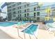 Relaxing pool and hot tub with comfortable seating at 6804 N North Ocean Blvd. # 933, Myrtle Beach, SC 29572