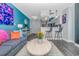 Living area features modern decor and kitchen views at 5300 North Ocean Blvd. # 1405, Myrtle Beach, SC 29577