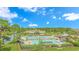 Resort-style pool area with multiple pools and cabanas at 676 Oxbow Dr., Myrtle Beach, SC 29579