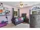 bedroom with single bed, dresser, and shelving at 336 Piedmont Ave., Myrtle Beach, SC 29577