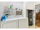 Bright laundry room, features washer, dryer, and ample storage at 336 Piedmont Ave., Myrtle Beach, SC 29577