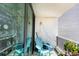 Private balcony with seating for relaxing and enjoying the view at 200 76Th Ave. N # 411, Myrtle Beach, SC 29572
