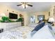 Bedroom with two twin beds and a dresser at 200 76Th Ave. N # 411, Myrtle Beach, SC 29572