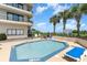 Small, shallow pool ideal for young children to safely splash around at 200 76Th Ave. N # 411, Myrtle Beach, SC 29572