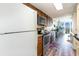 Kitchen with stainless steel appliances and wood cabinets at 200 76Th Ave. N # 411, Myrtle Beach, SC 29572