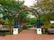 Ornate archway entrance to Riverwalk community at 332 Kiskadee Loop # L, Conway, SC 29526