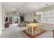 Bright dining area with table and chairs, open to living area at 332 Kiskadee Loop # L, Conway, SC 29526