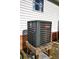 Goodman AC unit on wooden platform at 527 Folly Estates Dr., Myrtle Beach, SC 29588