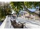 Relaxing deck with wicker furniture and a view of the backyard at 6001 - 1749 S Kings Hwy., Myrtle Beach, SC 29575